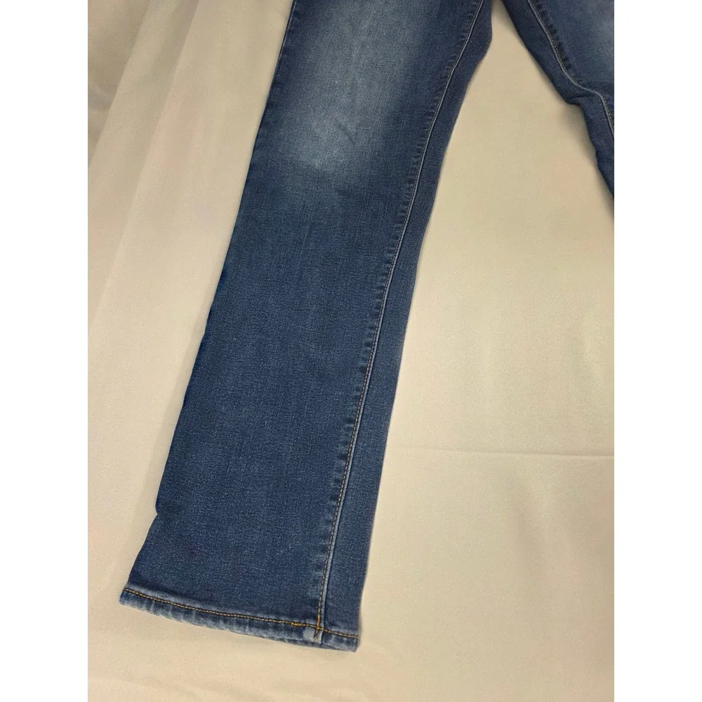 Banana Republic Travel Jeans Mens 33x34 Slim Fit Blue Denim Stretch Pants